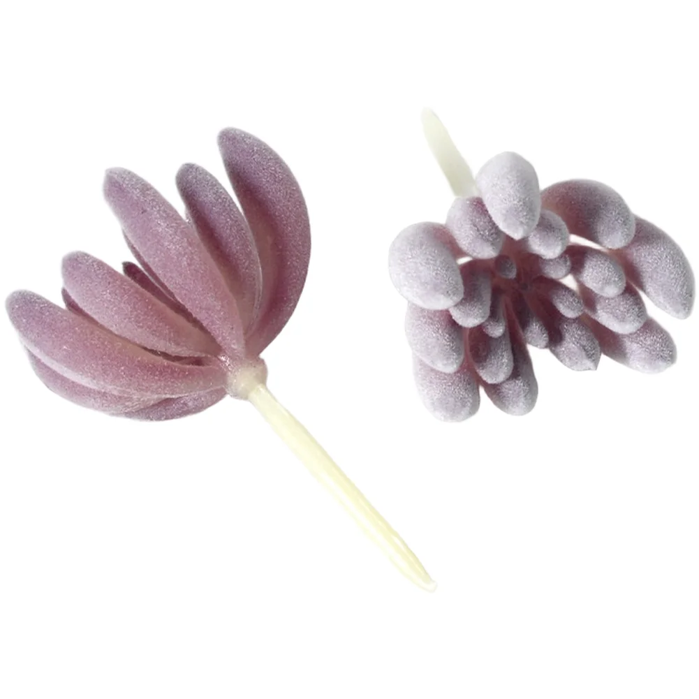 Suculentas Falsas Roxas de PVC - Succulent Arrangement Mini avaliação e preço